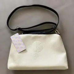 D.KELLY アイボリー ショルダーバッグ BDK-01