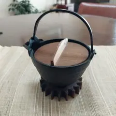 未使用】南部鉄器 風鈴 自在鉤 鉄鍋 囲炉裏 レトロ Wind chime - メルカリ