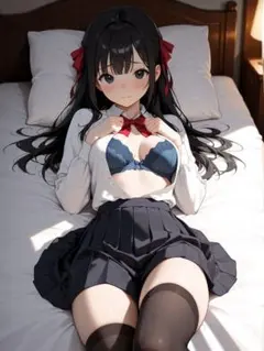 KOTONE-004　かわいい アニメ アート ポスター A4　AI