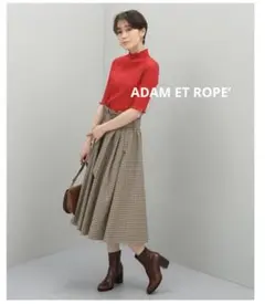ADAM ET ROPE　アダムエロペ　CAREEMANスカート　チェックのサムネイル