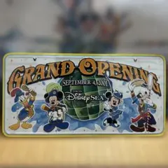 ディズニーシー　オープニング　ブリキプレート ディズニーシー オープニング ブリキプレート