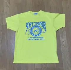 YONEX ソフトテニス Tシャツ Sサイズ イエロー 2011のサムネイル