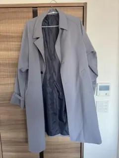 BEAMS HEART パープルグレー　春秋用コート Mサイズ