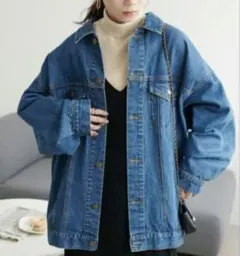 DISCOAT USコットンデニムビッグGジャン