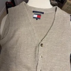 TOMMY HILFIGER ベージュベストL/G