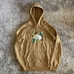 THE NORTH FACE ベージュ カモフラージュ柄 フード付きパーカー