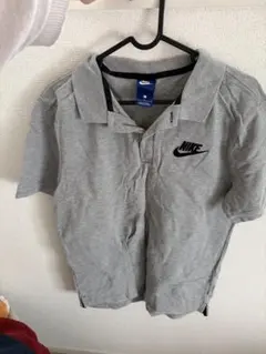 Nike グレー ポロシャツ Mサイズ