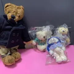 REGAL オリジナル 歴代 テディベア 5体セット REGAL TEDDY BEAR 10th anniversary・リーガルテディベア10周年