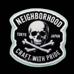 NEIGHBORHOOD ステッカーCRAFT WITH PRIDEスカル