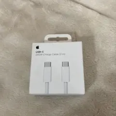 新品未使用Apple USB-C 240W Charge Cable 2m