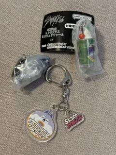 ストレイキッズ　バンチャン　レトログラスミニチュアチャーム　その他セット