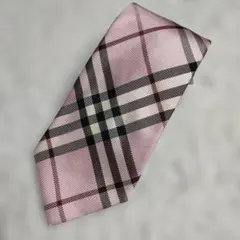 BURBERRY BLACK LABEL ネクタイ ピンク チェックのサムネイル