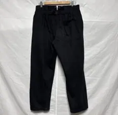 COMOLI BLACK DENIM OVER PANTS SIZE.1 コモリ