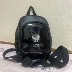 PLAYBOY ブラック ミニリュック