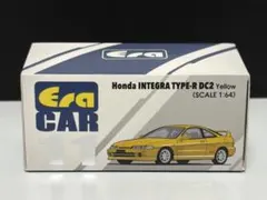 たつかぜ様専用 1/64エラカー ホンダ インテグラ タイプR DC2 イエローのサムネイル