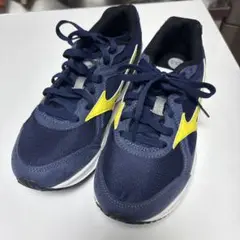 Mizuno ランニングシューズ ネイビー/イエロー
