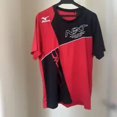 Mizuno NXT スポーツ Tシャツ レッド/ブラック