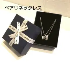 ペア♡ネックレス リング カップル お揃い 記念日 誕生日 サプライズ
