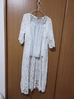 花柄　刺繍　カーディガンのサムネイル