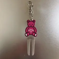 【新品 未使用】Callaway ピンク クマ型 グリーンフォーク