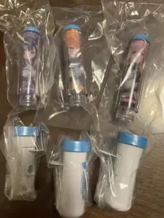 ホロライブ ミニチュアペンライトチャーム 森カリオペ 一伊那尓栖 小鳥遊キアラ