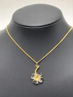 820 Dior ヴィンテージ パール フラワーモチーフ ゴールド ネックレス 820 Dior ヴィンテージ パール フラワーモチーフ ゴールド ネックレス