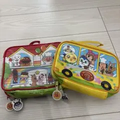 アンパンマン キャラクターポーチ 赤・黄色２個セット