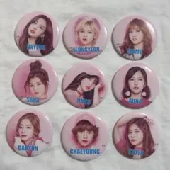 TWICE #TWICE3 缶バッジ9個セット