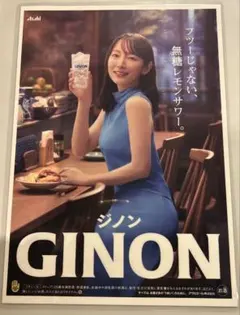 吉岡里帆アサヒGINON (ジノン) 『非売品』 A4サイズ - メルカリ