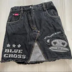 ブルークロス デニムミニスカート