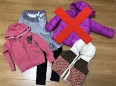 まとめ売り女の子　110 美品あり　tommyパーカー