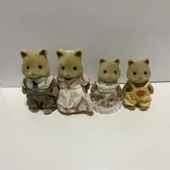シルバニアファミリー キツネファミリー 人形4体セット