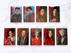 HiGH＆LOW 10TH ANNIVERSARY ウエハース カード 9点