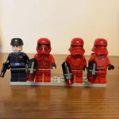 LEGOスターウォーズ　ファイナルオーダー　ミニフィグ4体セット