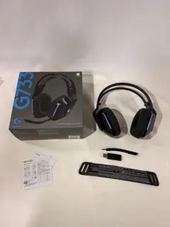 g733 Logitech ワイヤレスゲーミングヘッドセット - メルカリ