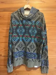 DENIM & SUPPLY RALPH LAUREN ネイティブ柄　パーカー