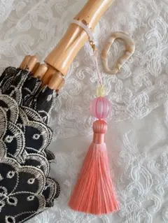 アンブレラマーカー・根付け・帯飾り(無料プレート付き) ヨーヨー1228