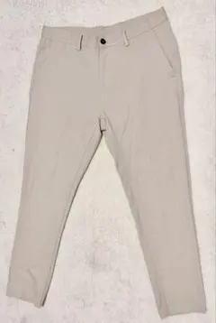 【ZARA】ザラ テーパード スラックス パンツ ベージュ 42 USA32のサムネイル