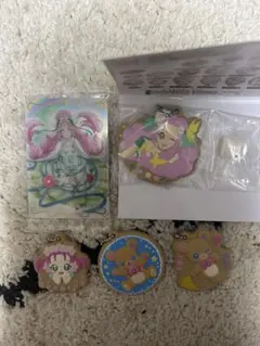 クッキーチャームコット4つセット　魔法つかいプリキュア　キュアフェリーチェカード
