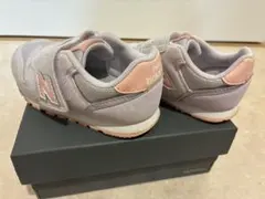 ニューバランス　14.5 スニーカー　パープル　ピンク 　　373