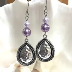 ハンドメイドシンプルピアス88