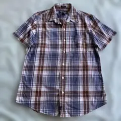 Abercrombie & Fitch 半袖チェックシャツのサムネイル