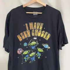 【US古着】トイストーリー ビッグプリント 半袖 Tシャツ リトルグリーンメン