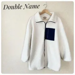 良品‼Double Name レディースアウター　ボア　フリースジャケット　F