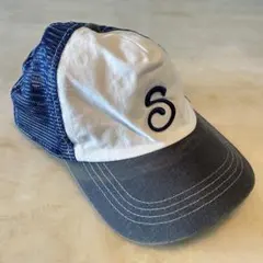 トラッカーキャップ 青