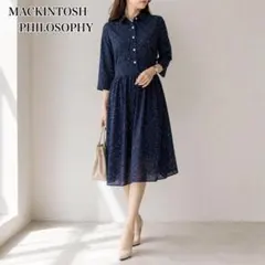 新品タグ】MACKINTOSH PHILOSOPHYリネン混チェックワンピース - メルカリ