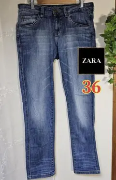 ZARA ザラ Z1975 BOYFREND FIT ストレートジーンズ 36