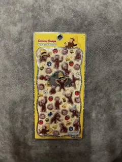 おさるのジョージ　プチドロップシール