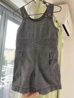 COMMSA ISM オーバーオール　80cm グレー