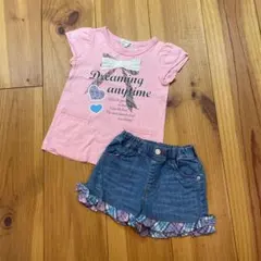 3カン4オン　Tシャツ　ショーパン　女の子